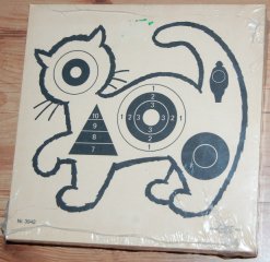 Glücksscheiben "Katze" 20cmx 20cm ca. 100St.