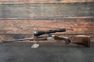 Kipplaufbüchse Gebrüder Adamy Suhl Luxus Kal. 7x57R inkl. Zeiss Zielfernrohr