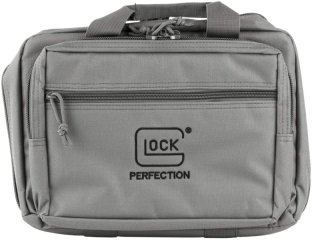 Tasche / Pistolentasche / Doppelpistolentasche Grau Original Glock