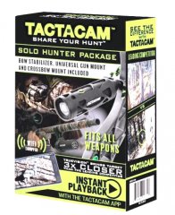 Komplettset Gewehrkamera "TACTACAM SOLO WIFI Hunter" mit 3x Zoom inkl. 3 Halterungen zum Sonderpreis