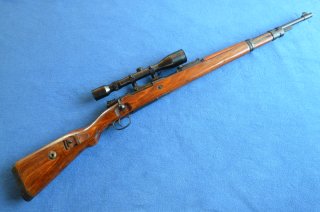 WEHRMACHT 98K dou45 8x57IS MIT SCHARFSCHÜTZEN ZF