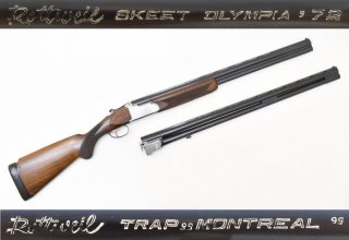 ROTTWEIL " SKEET OLYMPIA ´72 " BDF Kal. 12/70 mit TRAP " MONTREAL " Laufbündel & 2. Abzugssystem