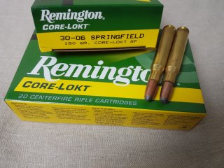 .30-06/180grs SP Remington Core-Lokt Rundkopf 100 Stk. #R30064#