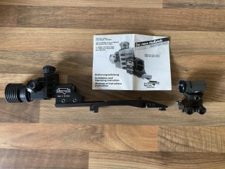 Anschütz Diopter 7002 mit Korntunnel EAW Schiene