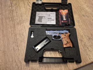 Zoraki 914 9mm P.A.K graviert und verchromt