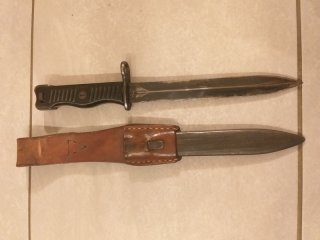 Jugoslawisches Bajonett für MP 56