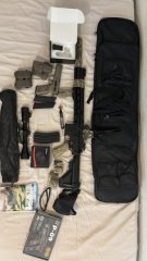 Airsoft Set – Gewehr, CZ P-09, Magazine, Optik & Zubehör