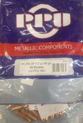 .30/180grs SP PPU B-066 Geschosse 500 Stk.