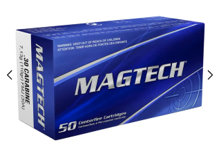 .30 Carbine FMJ 7,1g/110grs. Magtech