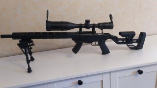 Ruger Precision Rimfire. 22 mit Zubehör