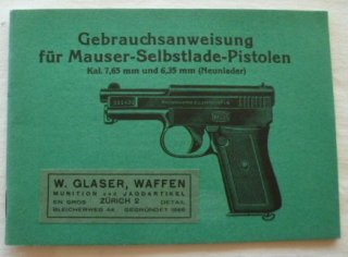 MAUSER M 14, Manual TOP Zustand, Rarität