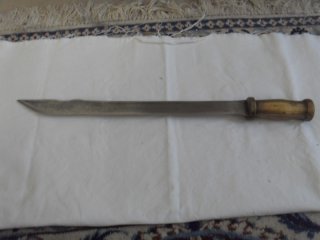 Sehr altes Schwert / Machete , Handarbeit , ca 1850 ?