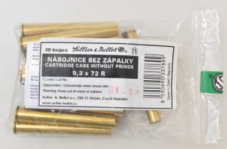 20 S&B Hülsen Kaliber 9,3x72 R