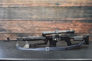 Rarität! Selbstladebüchse Izhmash Mod. TIGR Kal. 7,62x54R inkl. Zielfernrohr
