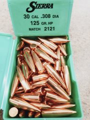 .308/125 grs #2121# Sierra HP Geschosse 100 stk. Angebot!!