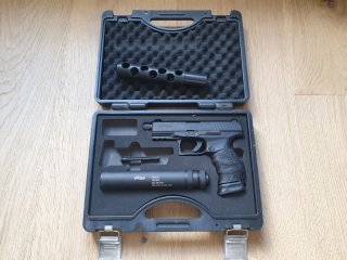 Umarex Walther PPQ M2 Navy Kit + Tuning CO2