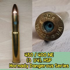 .450/400 NE (Nitro Express), HDS, HSP, Deko-Patrone
