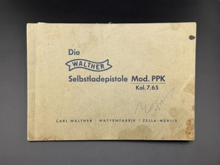 Original TRANSART Bedienungsanleitung für PPK Walther Zella-Mehlis