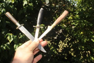 3 antike MESSER SEHR ALT 3 ALTE MESSER VINTAGE 1 x DAHLGREN