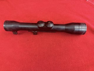 Zielfernrohr Carl Zeiss Jena DDR, Q1 Qualität, mit Oberteilen Suhler Einhakmontage