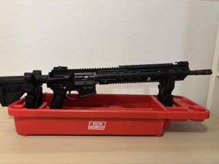 Heckler & Koch MR223 A3 16,5” – nur ca. 300 Schuss – HK-Zubehör – Originalkoffer