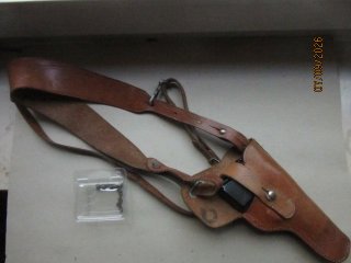 Schreckschuss Record 6 mm mit Schulterholster