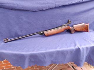Diana 60 Matchgewehr mit Diopter im Cal. 4,5mm**Baujahr 11.71**