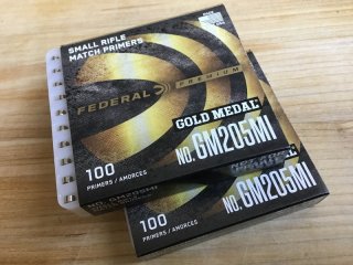 200 Federal Gold Medal GM205MI Zündhütchen