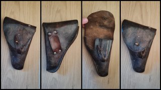 Pistolentasche / Koffertasche für P08 (Luger) – Schöne Reproduktion mit Patina