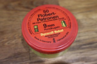 1 Packung 9mm Flobert Rundkugel