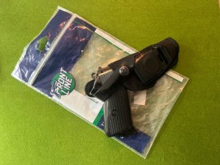 FRONTLINE SELTENES GÜRTEL/INNENBUND HOLSTER MEDIUM AUTO PP PPK AUCH MODERNE SUBCOMP/SSW NEU OVP