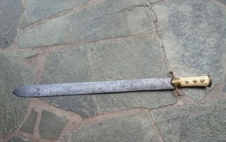Hirschfänger mit uralt klinge Schwert Jesuiten