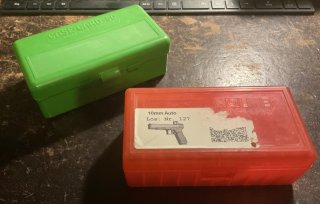 MTM Case-Gard 50 Patronenbox 45-44 Mag 407-44/45