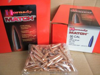 .308/168grs Hornady HPBT Geschosse No.305015 100 stk.