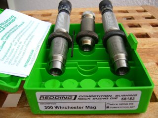 Redding Competition Matrizensatz 300 Winchester Magnum. Von Profis für Profis gemacht.