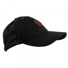 Hedlund Loden Cap Black / Sportliche Schirmmütze / TOP QUALITÄT