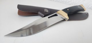 Jagdmesser Messer Holzgriff 25cm Neu