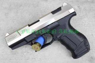 Walther P99 9mm P.A.K. Nickel inkl. 50-Schuss Platzpatronen Versandkostenfrei 312.02.01