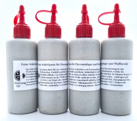 Feine Schleifpaste für Schusswaffen