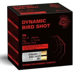 25 Schuss GECO Sport Schrotpatronen Dynamic Bird Shot 29g 12/65 2,75mm | Fallscheibe Jagdparcours #6