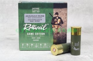 Rottweil Game Edition JAGD 12/70 3,0mm 25Stück 2431637