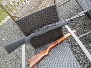 RUGER Range Rifle MINI 30 Kal. 7,62 X 39mm HOGUE Schaft ABZUG überarbeitet TOP Zustand! made in USA