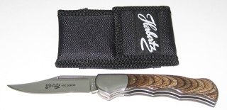 Herbertz Zweihandmesser 440-er Stahl mit Etui aus früherer Kollektion