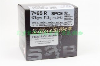 Sellier&Bellot 7x65R SPCE 173gr. 11,2g 50 Stück 155485