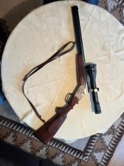 Bockbüchsflinte von Blaser 30-06 12/70 mit Zeiss Diavari 3-12x56