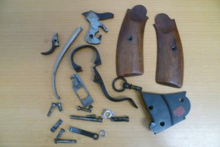 Konvolut freie Ersatzteile Leuchtpistole Mod. 1894