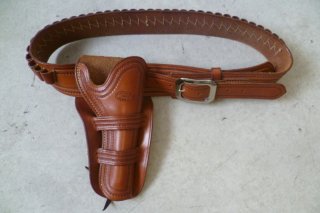Westerngürtel mit Holster El Paso Saddlery Texas