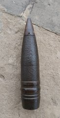 8,8cm Sprgr. 43 obus German HE projectile K.w.K 43 with Fuze AZ 23/28