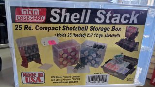 MTM Shell Stack - Box für 25St. 12/70 Schrot ( 4er Pack )