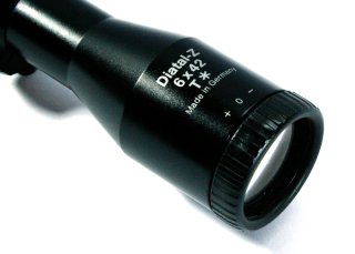 ZEISS 6x42 DIATAL-Z T* Zielfernrohr mit Dentler Montage Ringe | Absehen 4 | ZEISS GERMANY DIATAL T *